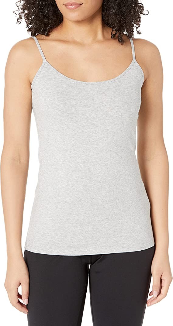 Essentials Women's Slim-Fit Camisole, Pack of 4