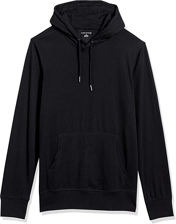 Essentials Men's Lightweight Jersey Pullover Hoodie