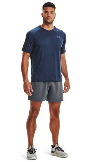 Under Armour Tech 2.0 V Neck Short Sleeve T-Shirt